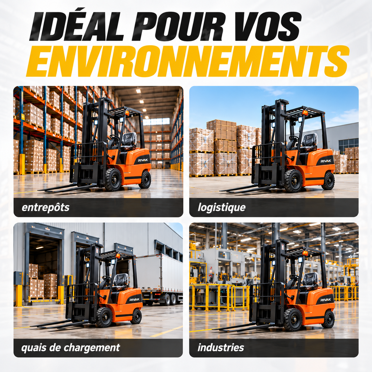 Chariot élévateur électrique 1 tonne – CPD-10