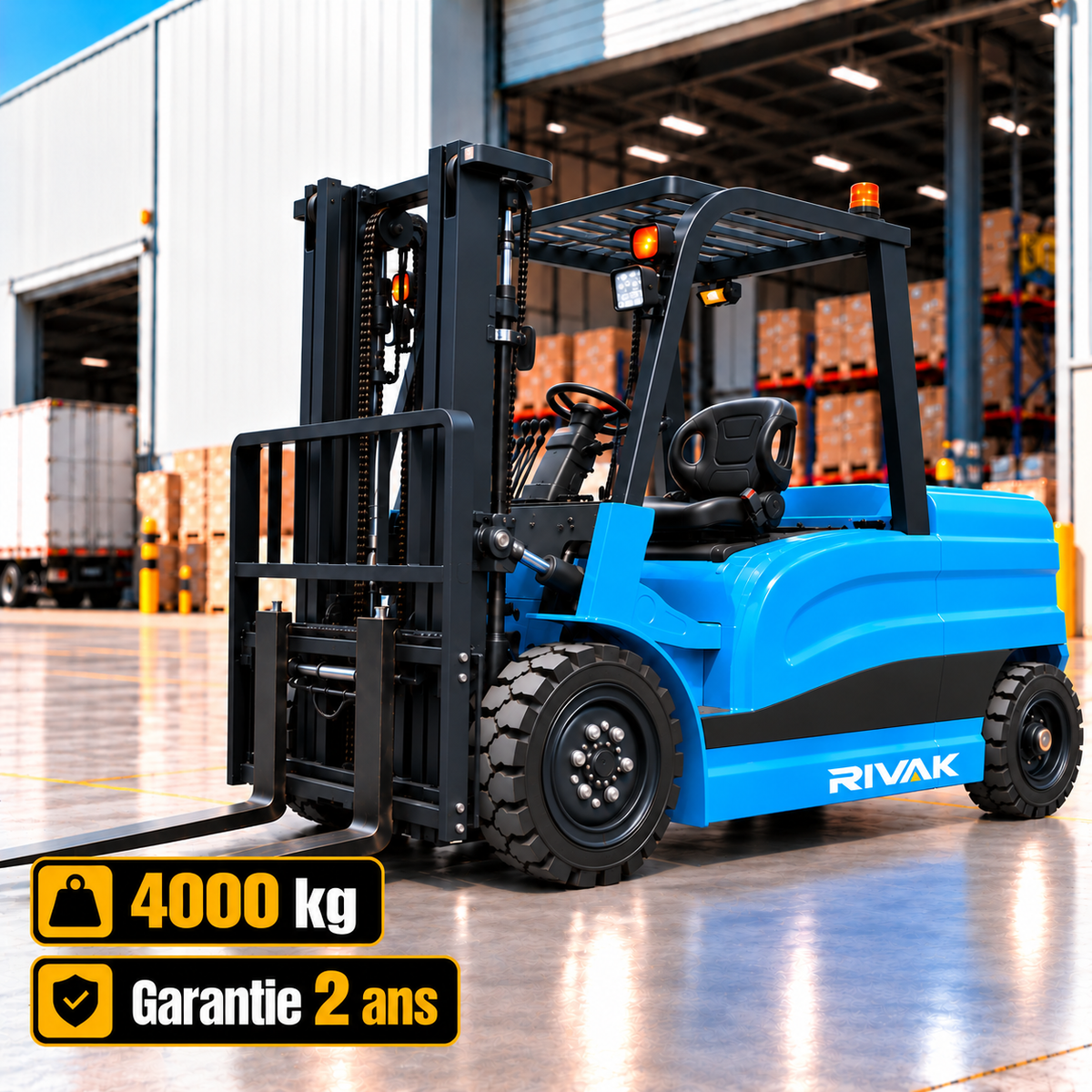 Chariot élévateur électrique 4 tonnes – CPD-40