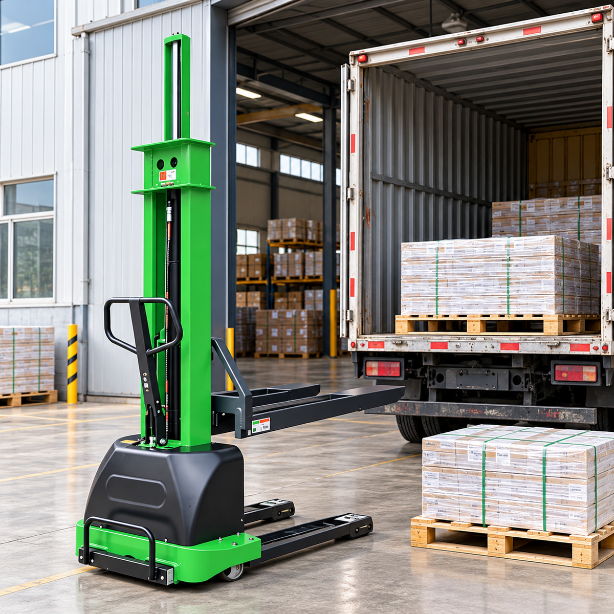Gerbeur semi-électrique 1,5 tonne