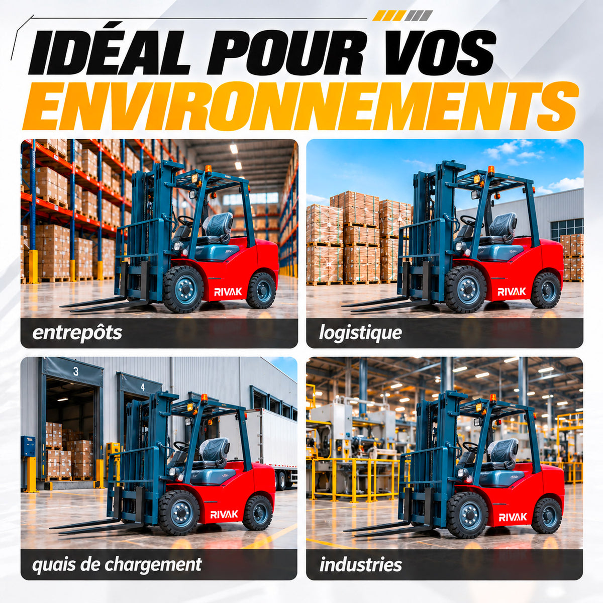 Chariot élévateur électrique 3,5 tonnes – CPD-35