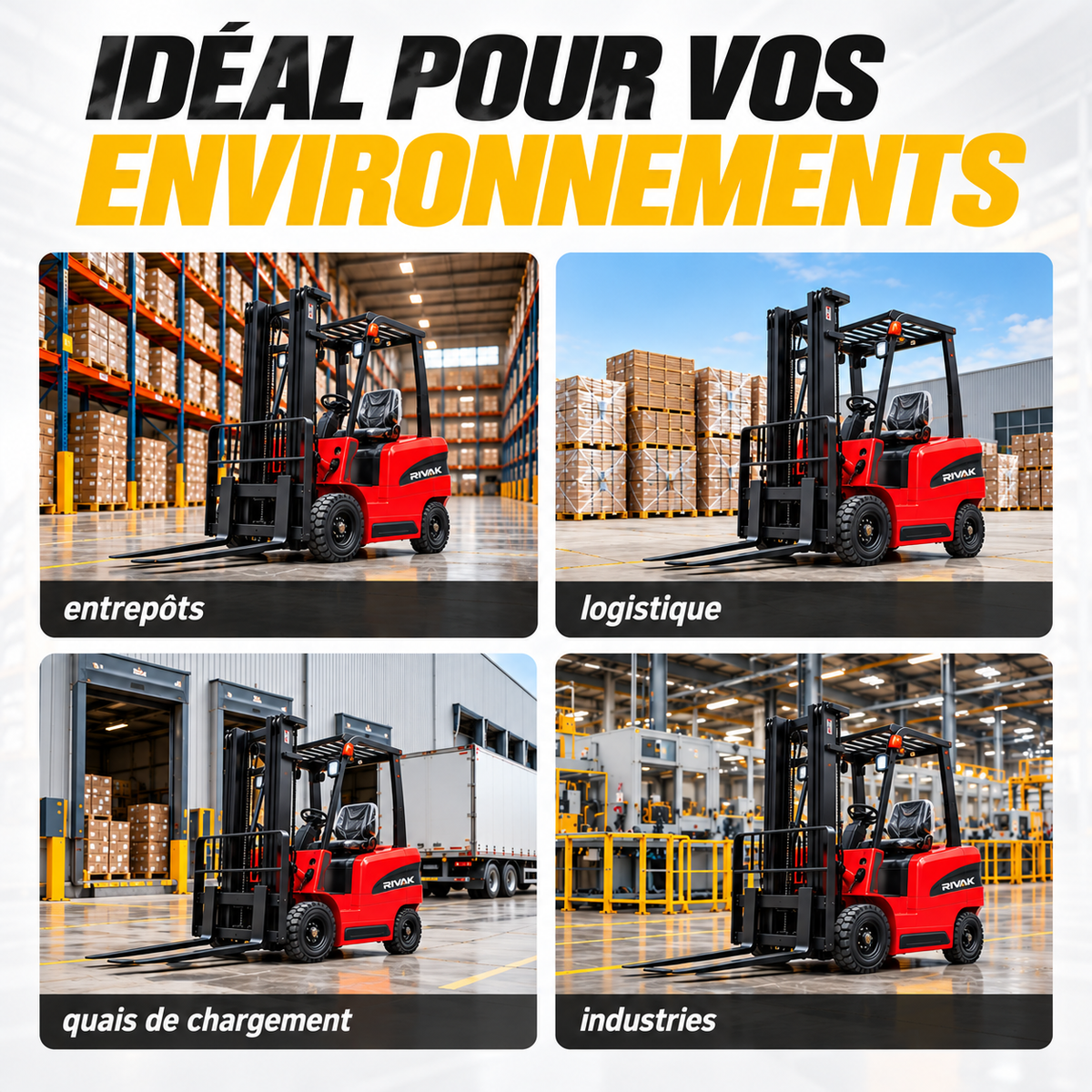 Chariot élévateur électrique 2 tonnes – CPD-20