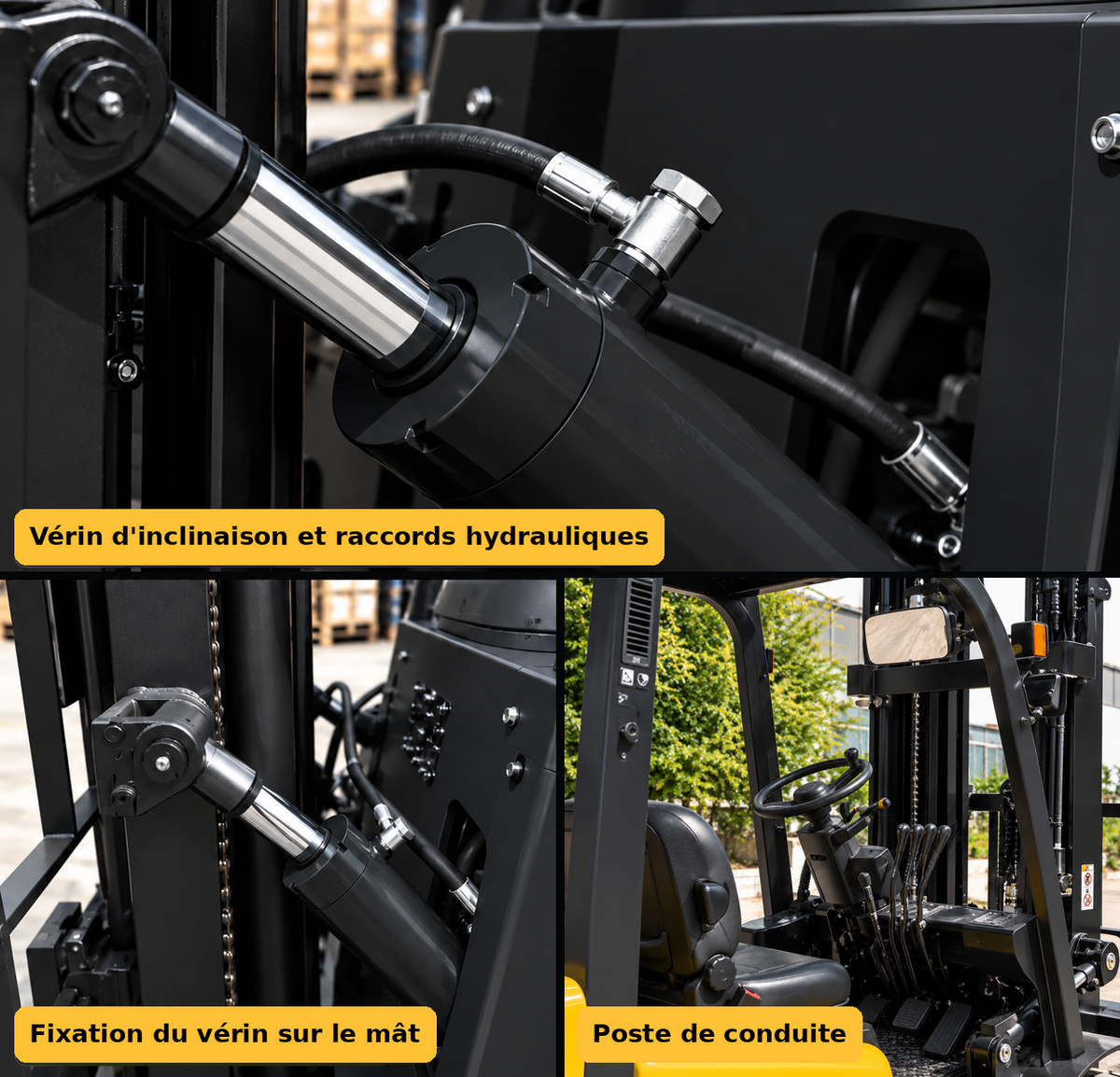 Chariot élévateur électrique 3 tonnes – CPD-30