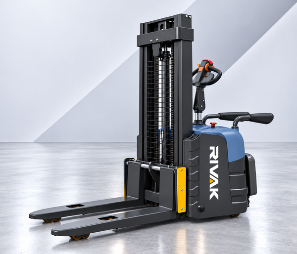 Gerbeur électrique à conducteur debout 1,5 tonne RIVAK